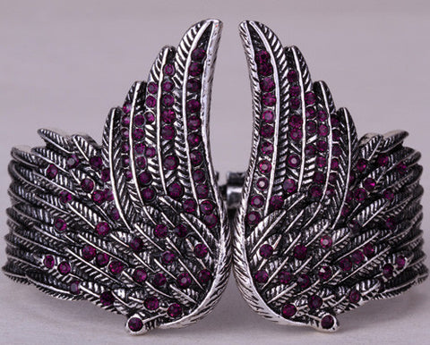 Sterling Silver Angel Wings Bracelet, Layering Angel Wings Bracelet,  Adjustable Bracelet, Memorial Bracelet, Guardian Angel Wings Bracelet - Etsy
